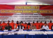 Polda Riau Ungkap Peredaran Narkoba di Tiga Bulan Terakhir, Amankan 34 Tersangka 