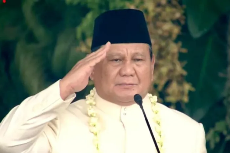 Perdana, Presiden Prabowo Pimpin Upacara Detik-Detik Proklamasi HUT ke-80 RI. (Ist)