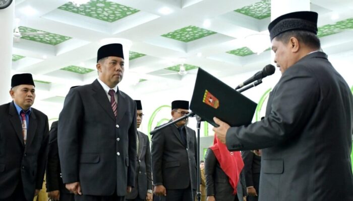 Mhd Lutfi Resmi jadi Sekda Agam, Bupati: Mari Persembahkan Pengabdian Terbaik