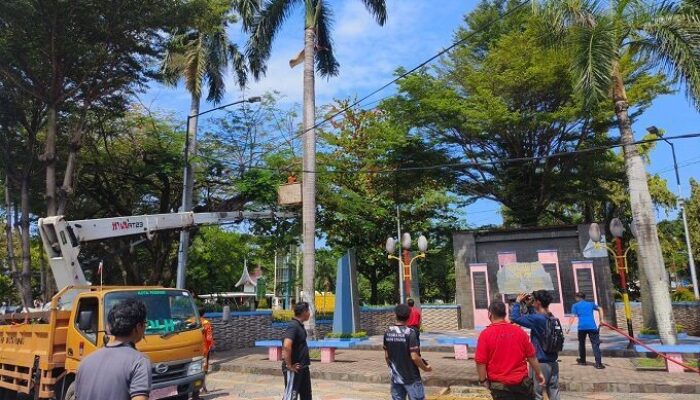 Jelang Peringatan Gempa 30 September, Tugu Gempa Padang Dipercantik