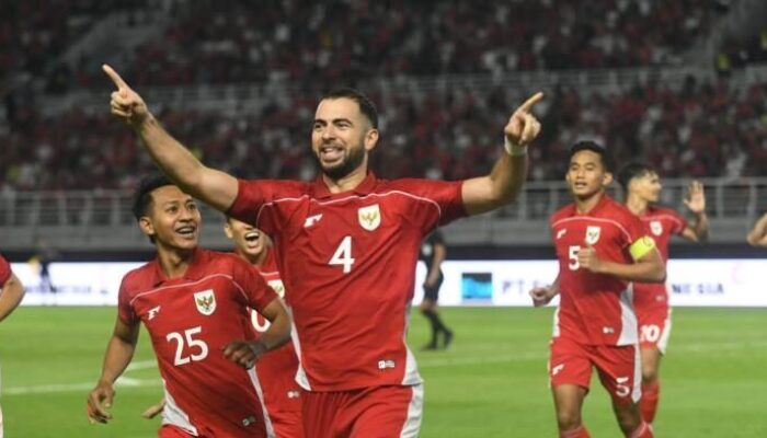 Babak Pertama, Timnas Indonesia Bantai China Taipei 4-0