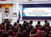 Gubri Lepas 665 Pramuka Riau ke Jambore Dunia Islam 2025 di Cibubur