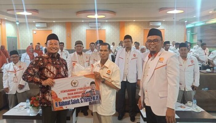 MUSDA VII PKS Pesisir Selatan, Rahmat Saleh Titip Pesan Pengabdian untuk Rakyat