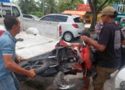 Tabrakan Maut di Jalan Soekarno-Hatta Pekanbaru, Suami Tewas Istri Luka-Luka