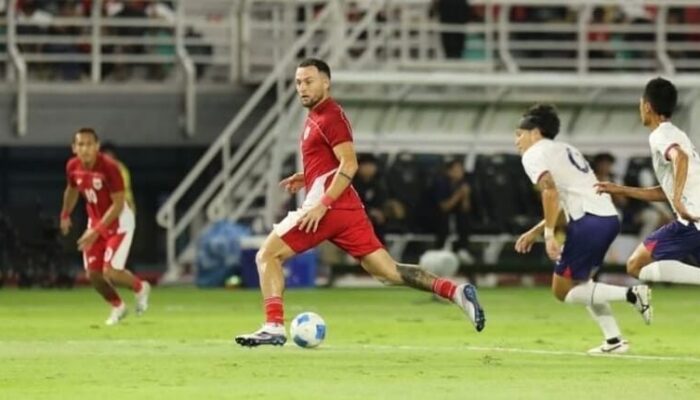 Comeback Gemilang Marc Klok, Jadi Pemain Terbaik Saat Indonesia Bungkam Taiwan