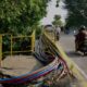 Kabel Semrawut di Jembatan Siak I. (ist)
