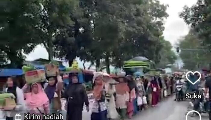 Aksi Damai di Tugu Ayam, Pawai Tani Suarakan Penolakan Geotermal