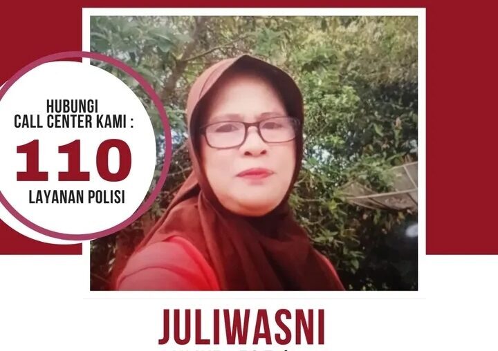 Juliwasni (52), warga Jorong Sungai Jilatang, Nagari Situjua Banda Dalam, yang dilaporkan hilang sejak Selasa (23/9/2025). (Dok. Polres Payakumbuh).