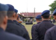 Pimpin apel di Mako Brimob Kapolda Riau Apresiasi Sikap Profesional, Keberanian dan Ketangguhan
