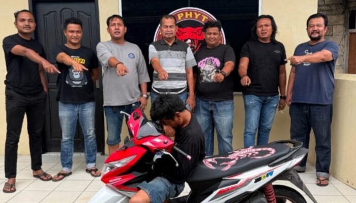 Tim Phyton Polsek Lubeg Bekuk Pencuri Motor, Tersangka Akui Hendak Jual Beli Sabu