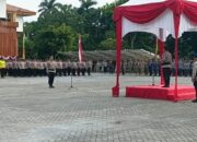 Kapolda Riau Pimpin Apel Akbar Satkamling Green Policing