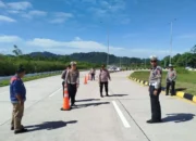 Kecelakaan Bus ALS di Tol Padang-Sicincin, Polres Padang Pariaman Lakukan Olah TKP