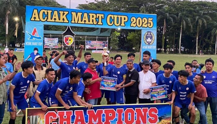 Gol Tunggal Muhammad Dani Antar Kompak FC Raih Juara Aciak Mart Cup U-23