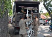 Ganggu Fasilitas Umum, Satpol PP Padang Tertibkan PKL di Empat Kecamatan
