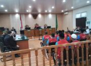 12 Terdakwa Kerusuhan PT SSL Jalani Sidang Perdana di PN Pekanbaru