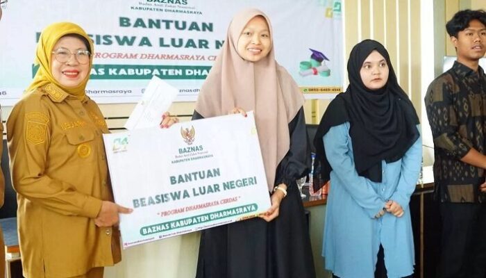 Tujuh Putra-Putri Dharmasraya Dapat Dukungan Kuliah ke Luar Negeri dari Baznas