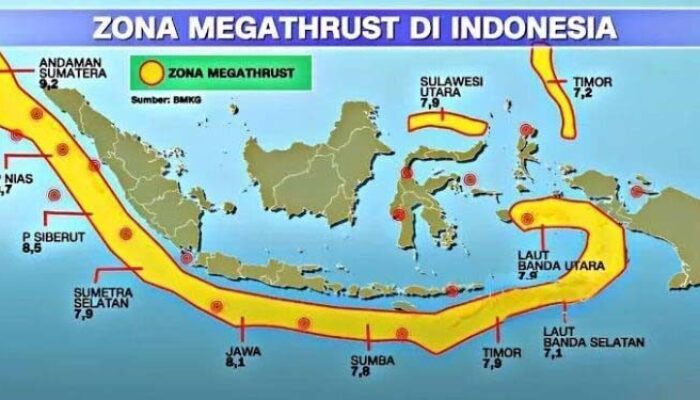 Zona Megathrust Mentawai Kembali Bergerak, Padang Diguncang Gempa M 5,2