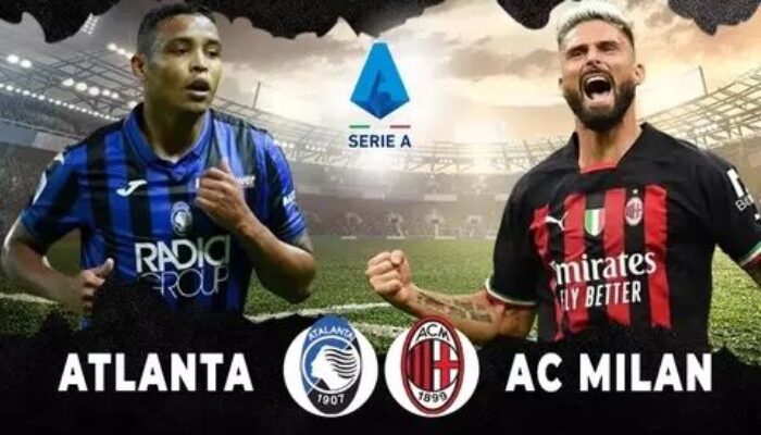 Link Nonton Live Streaming Atalanta vs AC Milan, Demi Rebut Kembali Puncak Klasemen