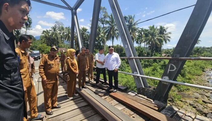 Bupati Agam ke Batu Kambing, Dorong Peternakan Lokal dan Solusi Jembatan Vital