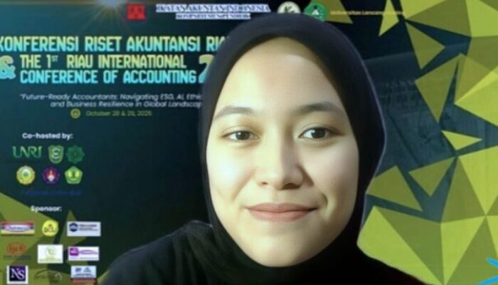 Membanggakan, Mahasiswi Akuntansi UBH Jadi Presenter di Konferensi Internasional Riau