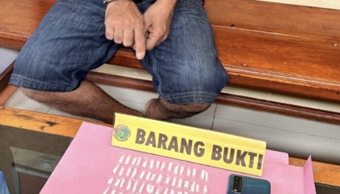 Satresnarkoba Polres Pasaman Barat Ringkus Pengedar Sabu di Lingkuang Aua Baru