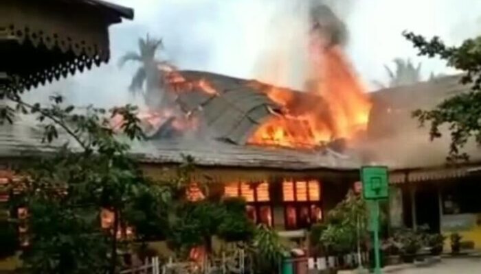 SDN 30 Sikucur Padang Pariaman Hangus Terbakar, Kerugian Ditaksir Rp1,2 Miliar