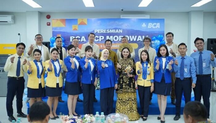 Ekspansi ke Indonesia Timur, BCA Resmi Buka KCP Morowali Dukung Sentra Industri Hilirisasi
