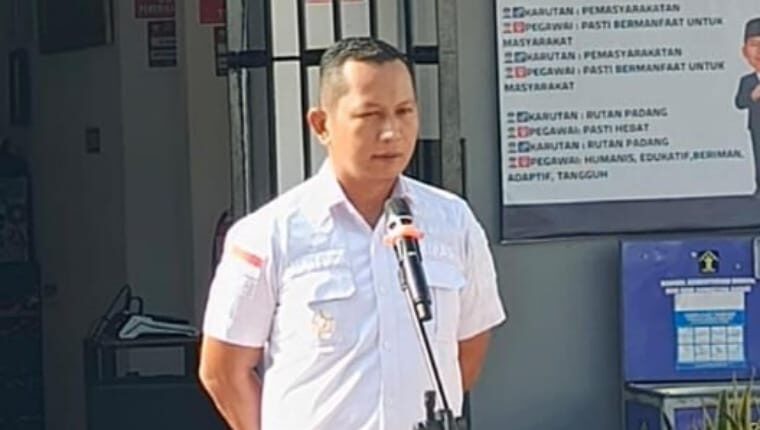 Kepala Rutan Padang, Mai Yudiansyah. (ist)