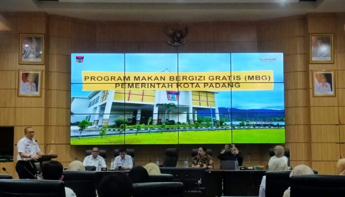 Sekda Padang: Program Makan MBG Tak Hanya Soal Pangan, Tapi Nilai Pendidikan Dini