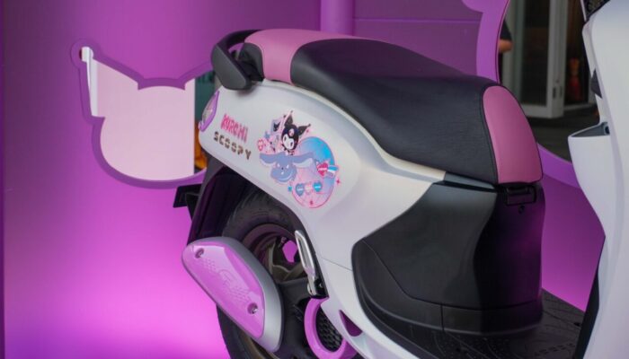 Ekspresi Gaya Funky, Honda Scoopy Hadir dalam Edisi Terbatas Kolaborasi Unik dengan Kuromi