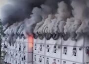 Breaking News: Blok Rusun Pekerja Konstruksi IKN Terbakar, Tidak ada Korban Jiwa