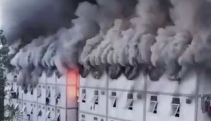 Breaking News: Blok Rusun Pekerja Konstruksi IKN Terbakar, Tidak ada Korban Jiwa