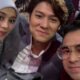 Lesti Kejora saat foto bersama Rizky Billar dan Rafi Ahmad baru-baru ini.(ist)
