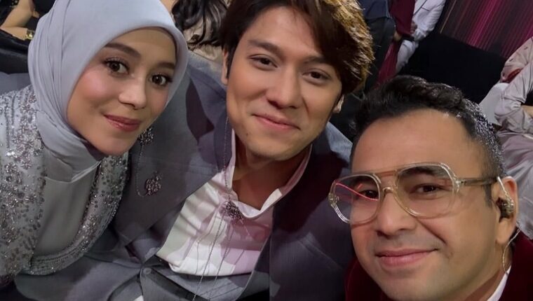 Lesti Kejora saat foto bersama Rizky Billar dan Rafi Ahmad baru-baru ini.(ist)