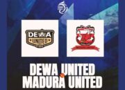 Link Nonton Live Streaming Dewa United vs Madura United BRI Super League