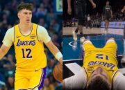 Tembakan Jake Lavaria Menangkan Los Angeles Lakers 116-115 Atas Minnesota Timberwolves