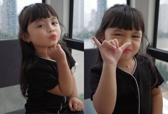 Anak pasangan selebriti Atta Halilintar dan Aurelie Hermansyah, Ameena Hanna Nur Atta. (Foto: Istimewa)