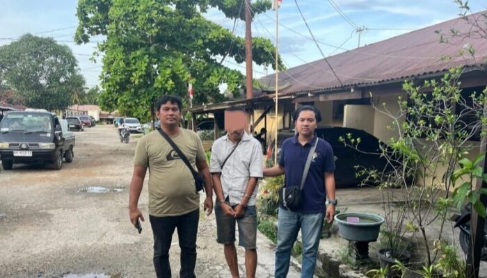 Tertangkap Tangan Jalankan Bisnis Judi Online, Pria 50 Tahun di Kampar Diringkus Polisi