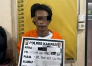 Cabuli Anak Tiri dari Umur 6 tahun, Ayah Sambung di Kampar Diringkus Polisi