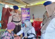 Sat Polairud Polres Siak Gerakkan Kepedulian untuk Masyarakat Pesisir Kampung Berbari