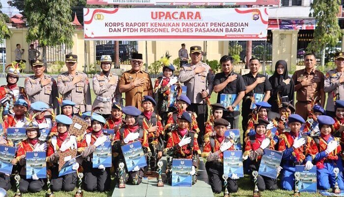 Pocil Polres Pasaman Barat Berprestasi, Bupati Beri Penghargaan dan Uang Pembinaan