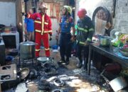 Dapur Rumah Warga di Gates Terbakar Hebat, Damkar Padang Turunkan 60 Personel