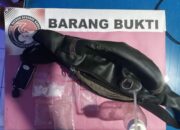 Satnarkoba Polres Sijunjung Tangkap Wiraswasta Pemilik Sabu dan Timbangan Digital