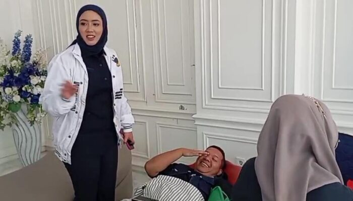 Ratusan Warga Antusias Ikuti Donor Darah di HUT Partai Nasdem Sumbar