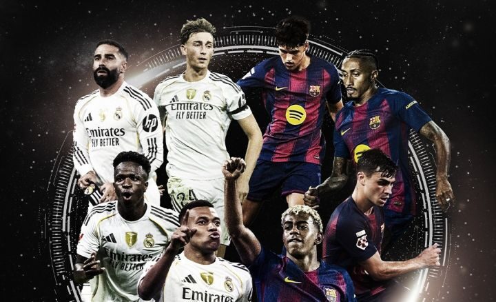El Clasico Real Madrid Vs Barcelona. (Foto: Instagram Laliga)