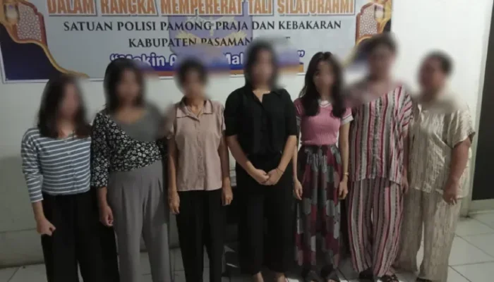 Tujuh Pemandu Lagu di Simpang Empat Diamankan, Banyak Dibawah Umur