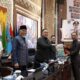 Gubernur Sumbar Mahyeldi menghadiri rapat paripurna DPRD Sumbar, Jumat (3/10/2025), untuk mendengarkan pandangan fraksi-fraksi soal Ranperda APBD 2026. (ist)
