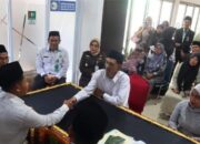 Menarik! Enam Pasangan Pengantin Dharmasraya Gelar Akad Nikah di Kantor Kejaksaan Bukan KUA