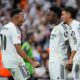 Vinicius Jr, Kylian Mbappe dan Dani Ceballos dalam laga La Liga antara Real Madrid dan Villarreal di Santiago Bernabeu, 4 Oktober 2025. (c) AP Photo/Manu Fernandez