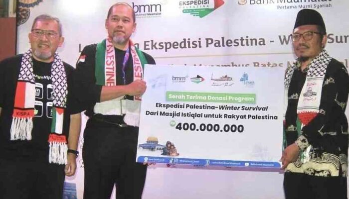 Musim Dingin Mengancam, BMM Luncurkan Ekspedisi Palestina